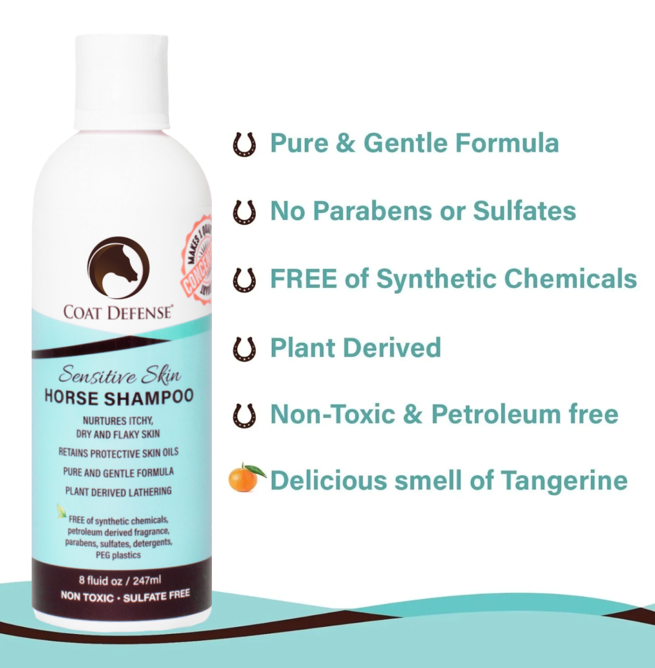 Sensitive Skin Horse Shampoo - 4 Pack
