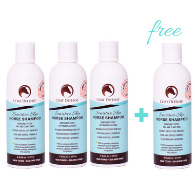 Sensitive Skin Horse Shampoo - 4 Pack