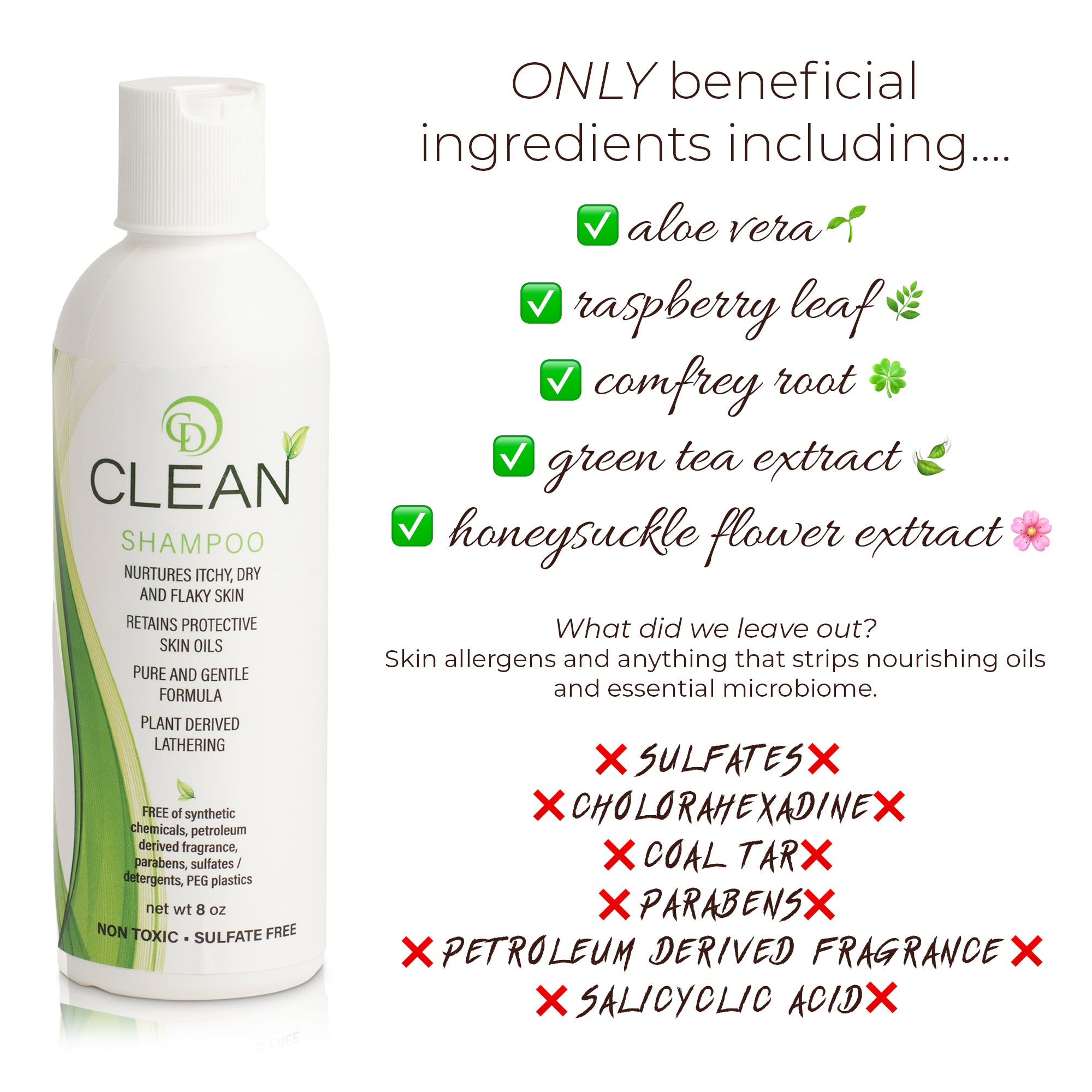 CD CLEAN Shampoo - 8oz