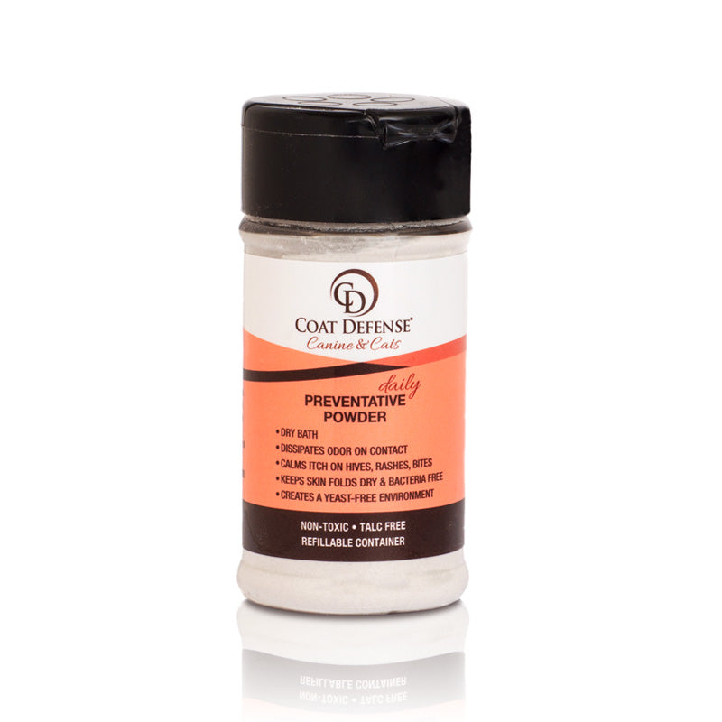 Coat defense powder for dogs store