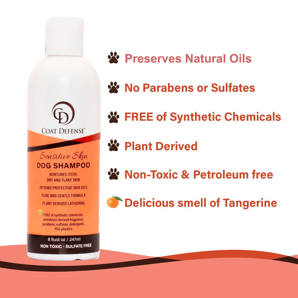 Coat Defense CLEAN & Clear Bundle AntiItch Dog Powder & Shampoo